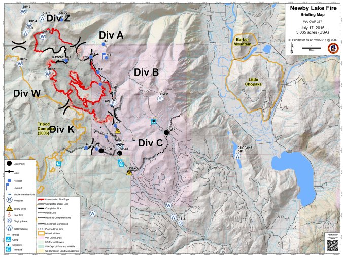 Newby Lake Briefing Map